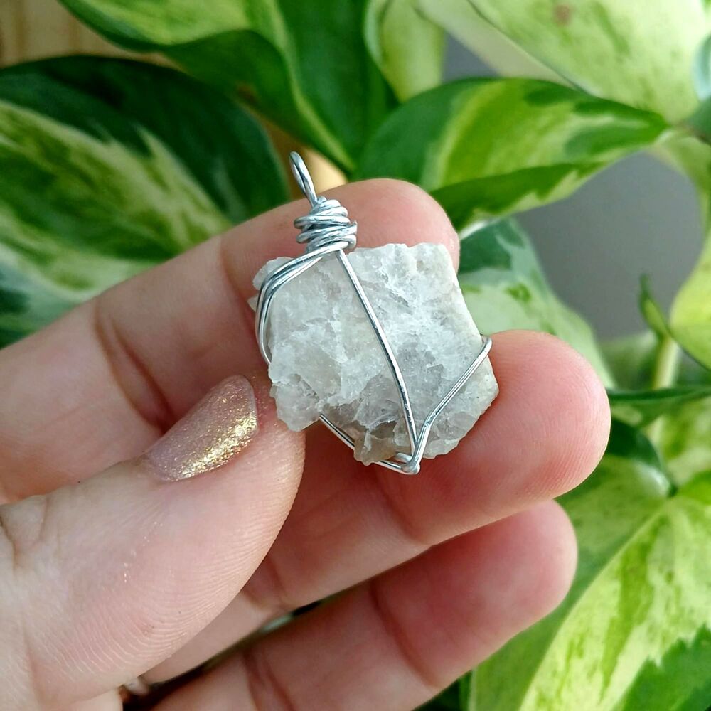2/$10 Raw Smoky Quartz Crystal Pendant, Gemstone Pendant, Wire Wrapped Pendant